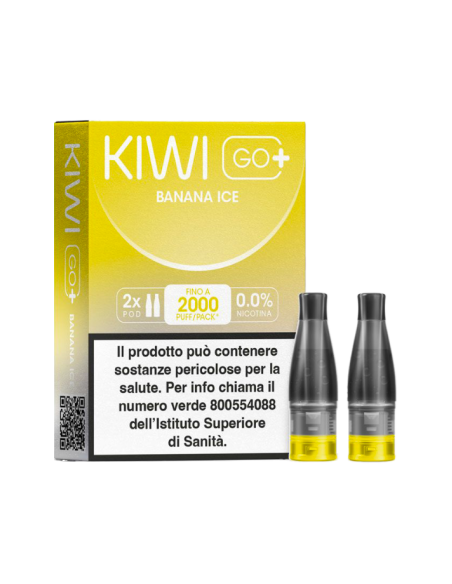 KIWI GO + POD - BANANA ICE 0 MG/ML