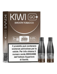 KIWI GO + POD - SMOOTH TOBACCO 0 MG/ML