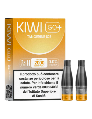 KIWI GO + POD - TANGERINE ICE 0 MG/ML