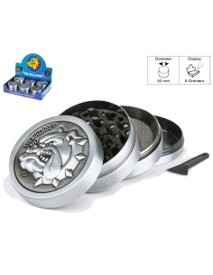 the bulldog grinder metallo 4 parti 1pz